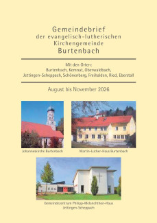 Gemeindebrief August bis November